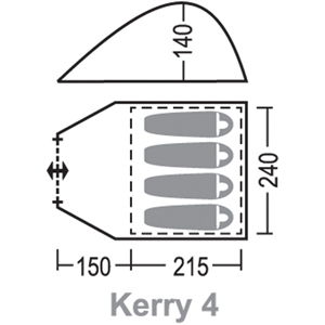 Палатка Kerry 4